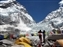 Avalanche onto the Icefall