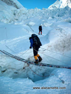 Alan on Ama Dablam